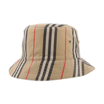 BURBERRY M號 經典條紋棉質雙面可用漁夫帽/米色, , large