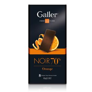 Galler70%橙香醇黑巧克力