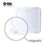 【O-Life】Magnetic wall-mounted storage box-A style white, , large