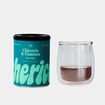 Cherico 天然菊苣咖啡 居家組（包含一個TAMAGO雙層玻璃杯）瓜拿納風味, , large