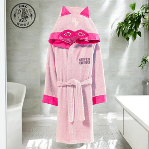【Solo Vintage】Bathrobe Hero Pink