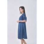 (S) lala氣質藍色洋裝二手衣, , large