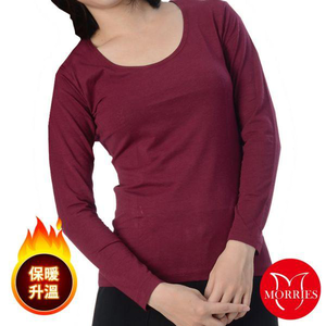 【MORRIES】PH平衡肌透氣女保暖發熱衣DH751