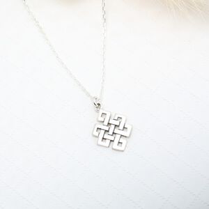 【Angel & Me】Endless love s925 sterling silver necklace birthday gift