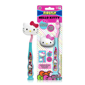 FIREFLY Hello Kitty 兒童牙刷-8歲以上(附造型刷蓋)