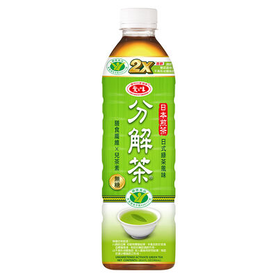 愛之味分解茶日式綠茶風味590ml