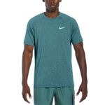 [秉宸] NIKE Heather 成人男機能防曬T恤 運動上衣 抗UV UPF 40+ DRI-FIT NESSA589, , large