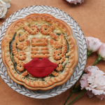 【喜豐香1985】母親節限定｜美人絳唇紅 綠茶紅豆大餅禮盒 &mdash; 台灣傳統漢餅手工製作, , large