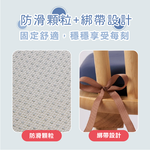 [ Pure Sleep純好眠 ] 牛奶絲記憶棉坐墊, 天藍色, large