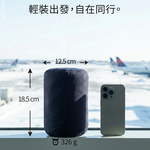 Fleece Travel Blanket (E651) Dark Grey, , large