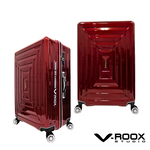 【PANTHEON PLAZA】展示品限量出清 V-ROOX MAZE 21 27 29吋 迷陣幾何硬殼拉鏈行李箱 三色可選, , large