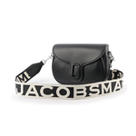 MARC JACOBS THE MESSENGER 翻蓋馬鞍斜背包/黑色, , large