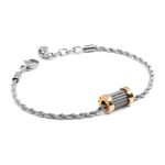 CHARRIOL 夏利豪 FOREVER WAVES CHARMS 鋼索手鍊 送禮推薦 06-102-1139-15, , large