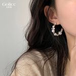 【Gulicc】古莉可 耳環 高級感 法式輕奢 珍珠耳環, , large