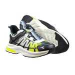 DIADORA迪亞多那 大童專業慢跑鞋 童運動鞋 童鞋 寬楦 輕量 透氣 保護後跟 吸震 穩定 抗菌 除臭 黑綠 藍紫, , large