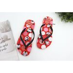 『限時優惠』[巴拉娜巴西人字拖專賣店]中壢實體店面 Havaianas SLIM DISNEY米妮 哈瓦仕 夾腳拖/人字拖鞋 黑紅帶沙灘 海灘, , large
