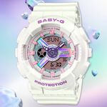 CASIO 卡西歐 BABY-G 夢幻色調手錶 BA-110FH-7A, , large