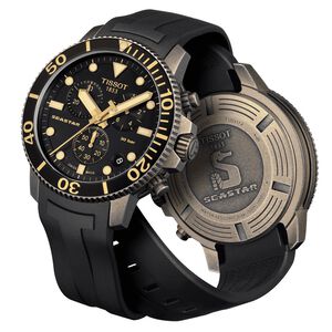 TISSOT 天梭 Seastar 1000 海洋之星300米潛水計時錶-45mm T1204173705101