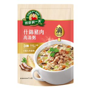得意的一天滴雞精高湯粥什錦豬肉320g