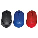 【 Logitech 羅技 】M331 黑色 SILENT PLUS 無線 靜音 滑鼠, , large
