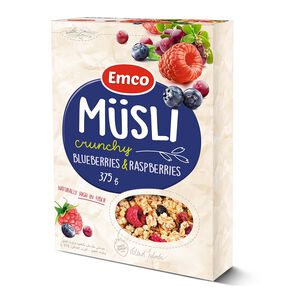 EMCO Musli blueberry  raspberry