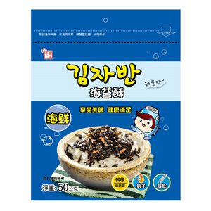 韓味不二韓國海苔酥(海鮮口味)50g克 x 1PC包