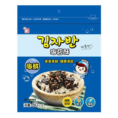 韓味不二韓國海苔酥(海鮮口味)50g克 x 1PC包