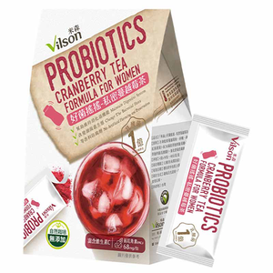 【米森 vilson】Probiotics Cranberry Tea Formula For Women