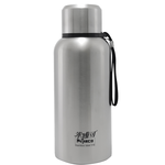 米雅可Koruto 316不鏽鋼真空全鋼保溫瓶-附背帶-2.0L-霧面不鏽鋼色-1入, , large