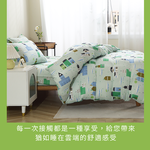 【多利寶寢具】Indian_針織銀離子雙人薄被單, , large