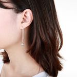 【Angel & Me】愛心果實 s925 純銀 耳鍊 耳環 耳夾 生日 生日禮, , large