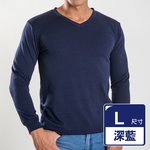 Drawstring Fleece Warm Jacket_V-Neck_Men's_Gray, , large