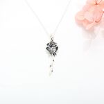 【Angel & Me】小王子 深情 玫瑰花 Rose s925 純銀 項鍊 生日 情人節 耶誕 禮物, , large