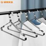Stainless steel thick flat clothes hanger, , large