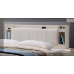 【唯熙傢俱】斯月橡木白6尺床頭片, , large