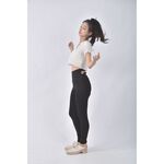 (S) 【安于晴Charlene私服】s dare sport高腰質感運動瑜珈黑色長褲二手衣, , large