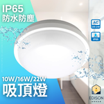 EVERLIGHT 億光 星庭 LED 10W  黃光 防水吸頂燈 浴室 燈陽台燈IP65, , large