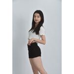 (L) jomeway高腰黑色短褲二手衣, , large