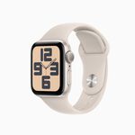 Apple Watch SE2 GPS ; 40mm 鋁金屬錶殼搭配運動錶帶 (S/M) _ 台灣公司貨 + 錶貼＋錶蓋, , large