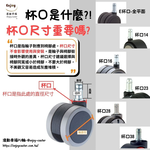 【滾動幸福PU輪】PU輪 60mm 杯口E 辦公椅輪子、電腦椅輪子、靜音防刮地板、台灣製, , large