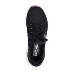 Kixpress-Skechers Edgeride 女 運動休閒鞋 舒適 瞬穿 百搭 黑 粉紅 [150470BKPK], , large