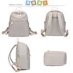 SPRING-尼龍後背包韓版百搭後背包大容量學生後背包旅行後背包-多色, , large