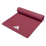 [秉宸] ADIDAS 輕量波紋瑜珈墊 8MM 瑜珈墊 運動墊 運動瑜珈 輕量化 ADYG-10100, 10010SV 太空灰, large