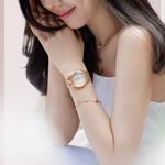 CITIZEN星辰 XC Hebe田馥甄配戴款 鈦 光動能電波錶 女錶 CB1132-51W, , large