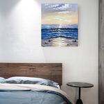 【御畫房】 手繪抽象油畫 美侖美奐 50*60cm, , large