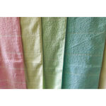 [Kaimei Cotton] Randomly excellent MIT made in Taiwan, elegant plain striped bath towel, top 12 taels, super thick, pure cotton satin design, , large