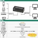 昌運監視器 HD-104SP 4K HDMI 一進四出影像分配器, , large