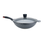 PERFECT 理想牌 極緻鑄造不沾炒鍋炒鍋IH無蓋附蓋 附蓋30cm-Leidea樂德兒, , large