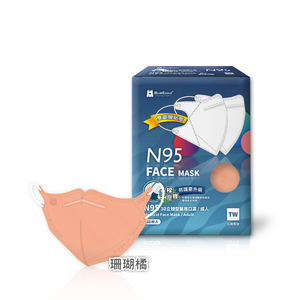 【醫碩科技】藍鷹牌 N95醫用立體型成人口罩 五層防護 壓條款 多色可選