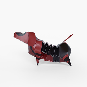 GeckoDesign Dachshund Coin Bank (Deadpool)
